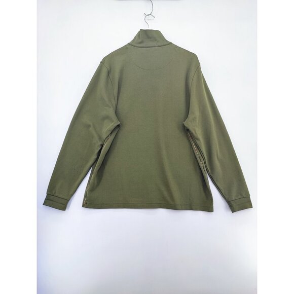 Burberry Men's Green 100% Cotton Sweater Size XXL - Picture 2 of 10